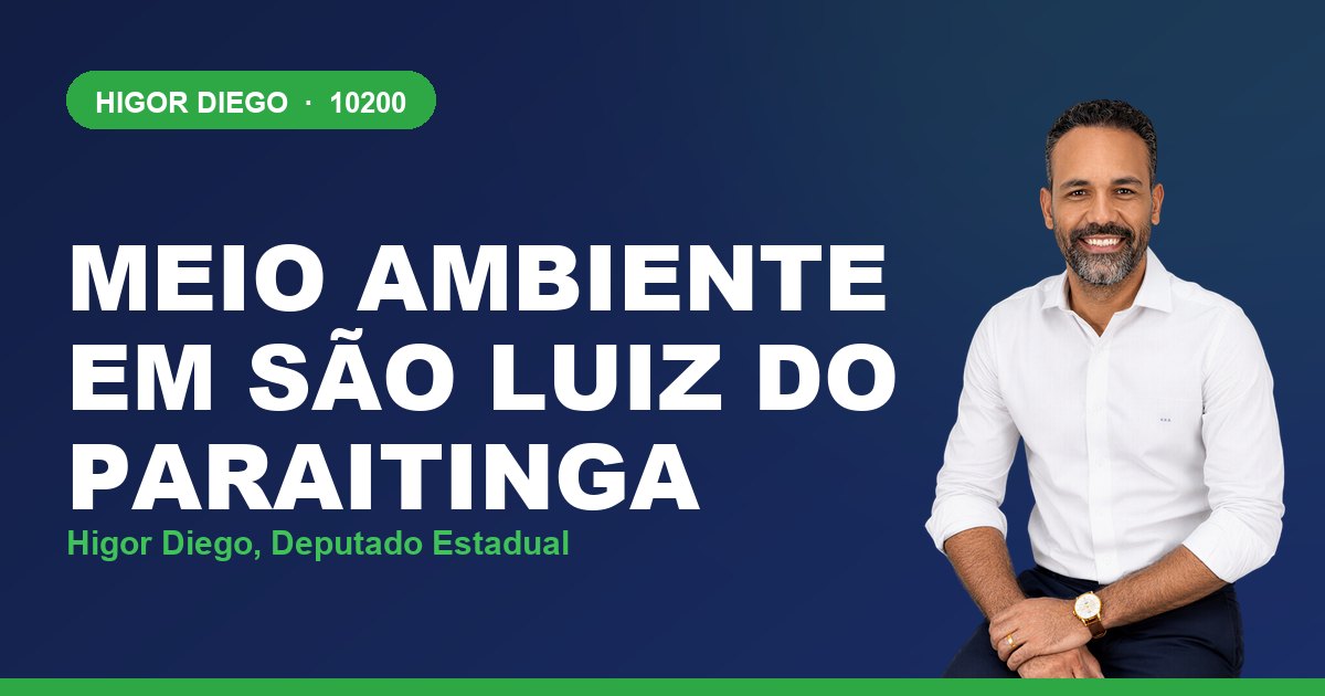 Meio Ambiente em São Luiz do Paraitinga, com Higor Diego, deputado estadual 10200
