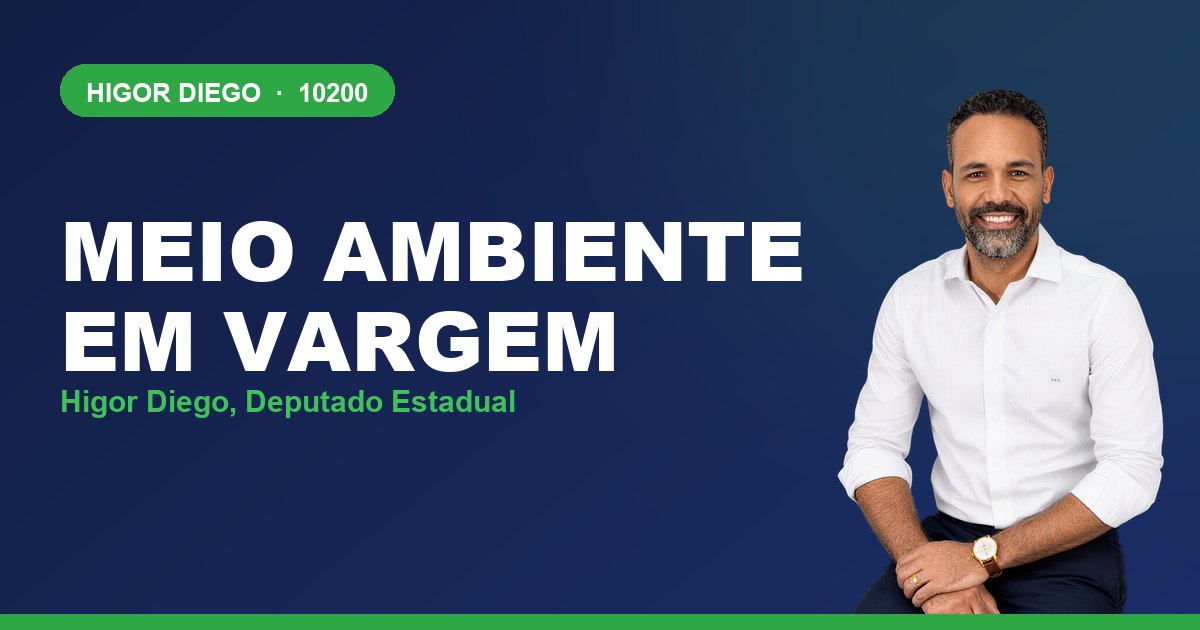 Meio Ambiente em Vargem, com Higor Diego, deputado estadual 10200