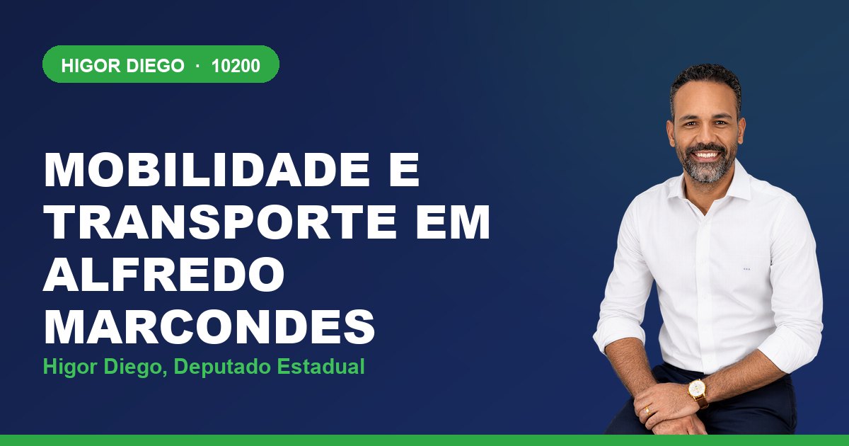 Mobilidade e Transporte em Alfredo Marcondes, com Higor Diego, deputado estadual 10200