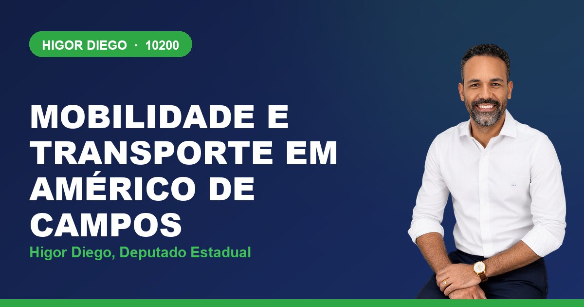 Mobilidade e Transporte em Américo de Campos, com Higor Diego, deputado estadual 10200