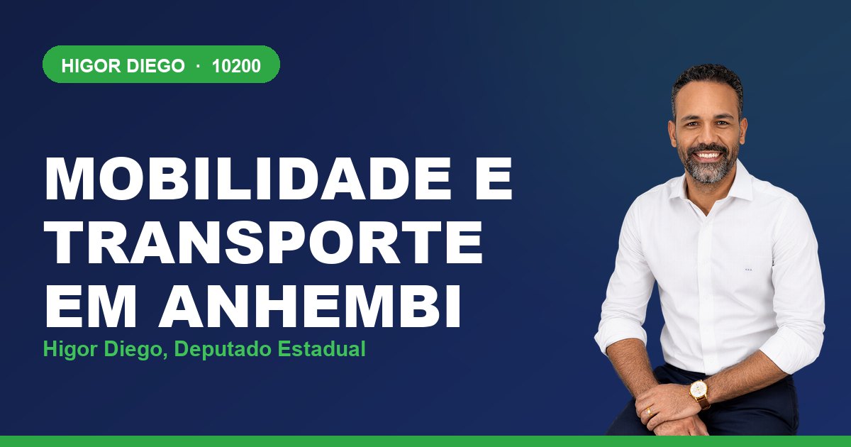 Mobilidade e Transporte em Anhembi, com Higor Diego, deputado estadual 10200