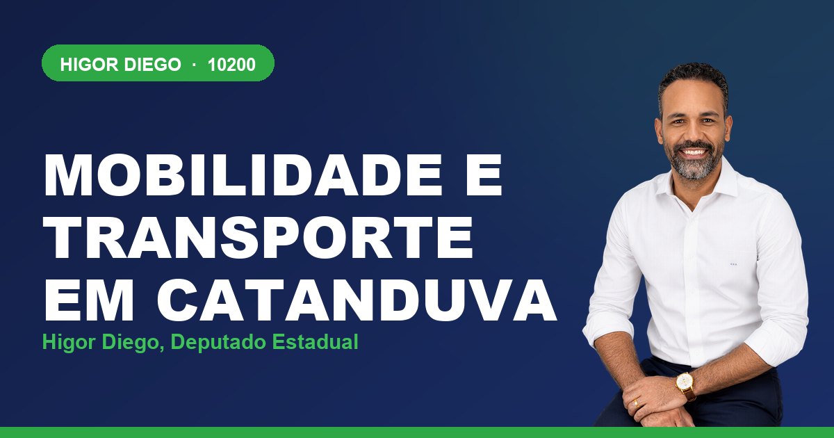 Mobilidade e Transporte em Catanduva, com Higor Diego, deputado estadual 10200