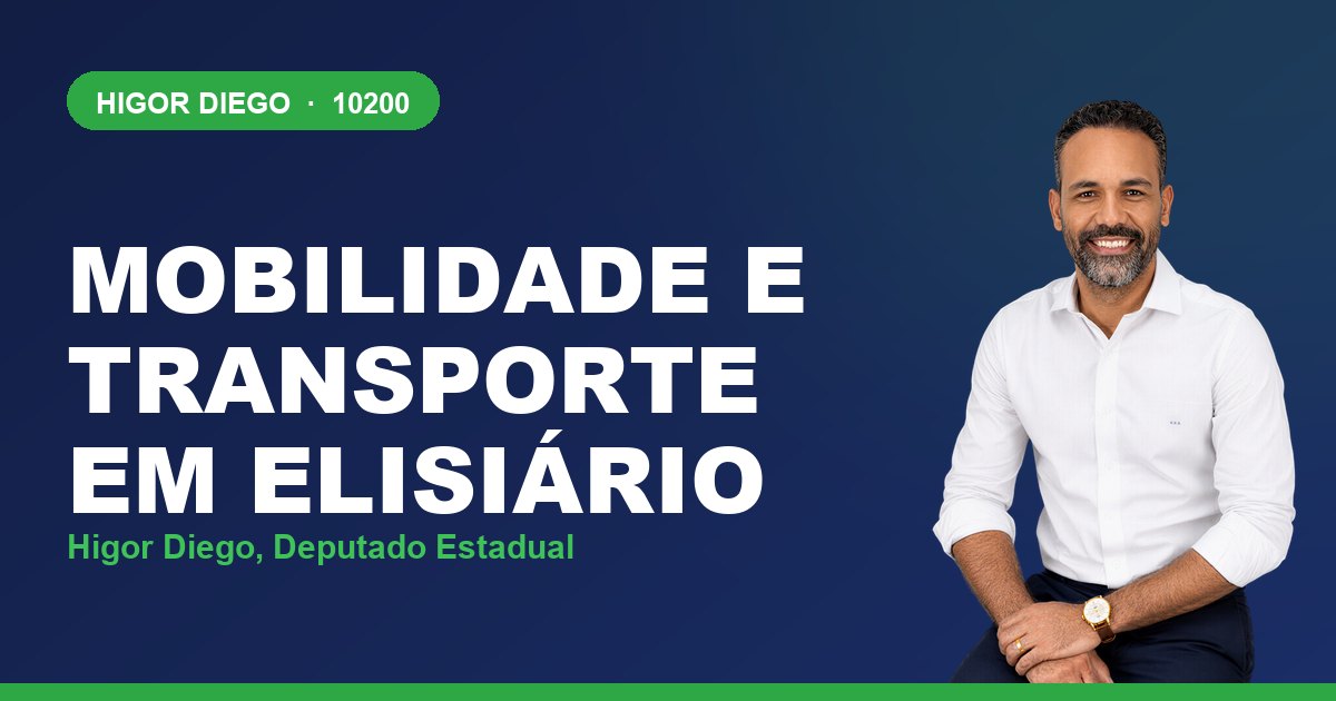 Mobilidade e Transporte em Elisiário, com Higor Diego, deputado estadual 10200