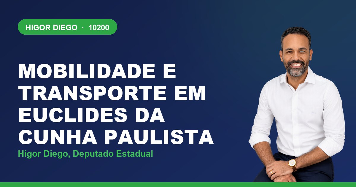 Mobilidade e Transporte em Euclides da Cunha Paulista, com Higor Diego, deputado estadual 10200