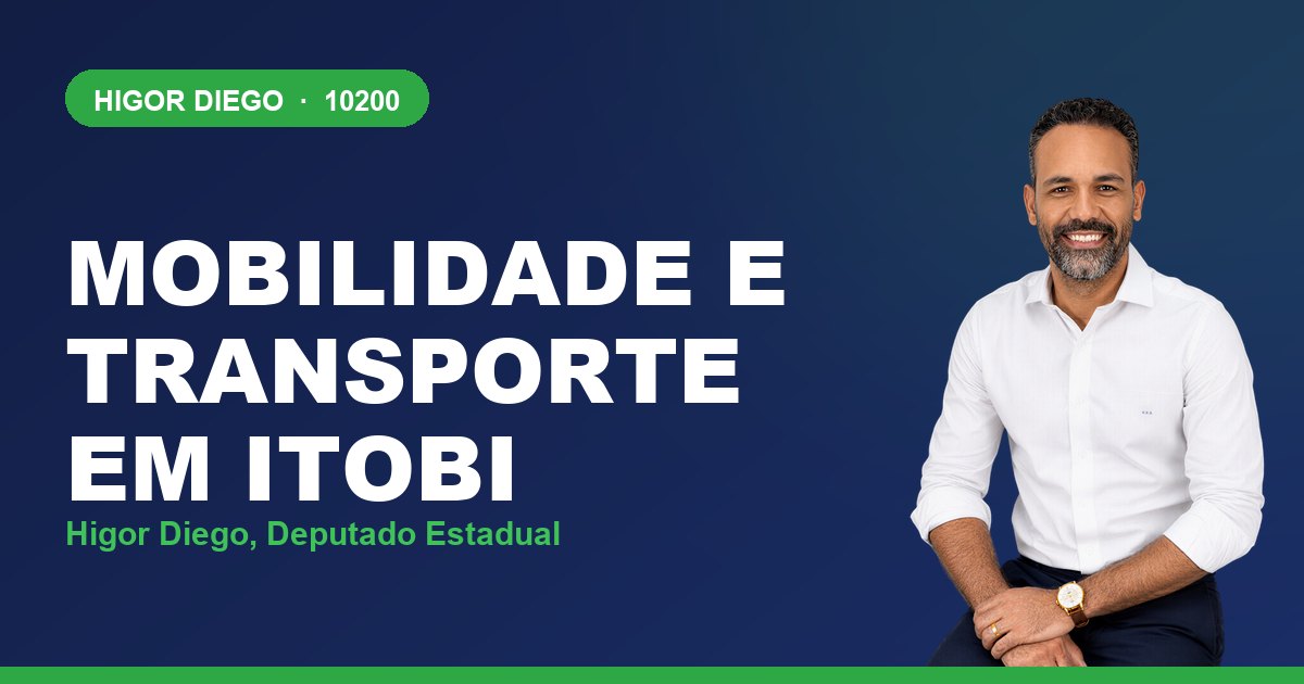 Mobilidade e Transporte em Itobi, com Higor Diego, deputado estadual 10200