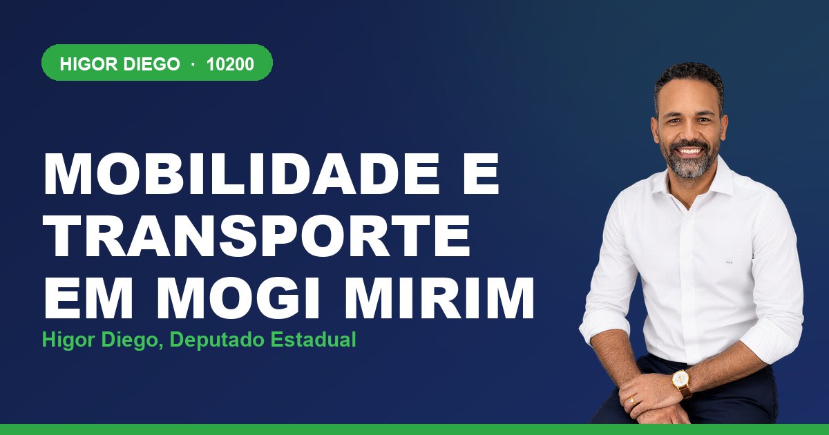Mobilidade e Transporte em Mogi Mirim, com Higor Diego, deputado estadual 10200