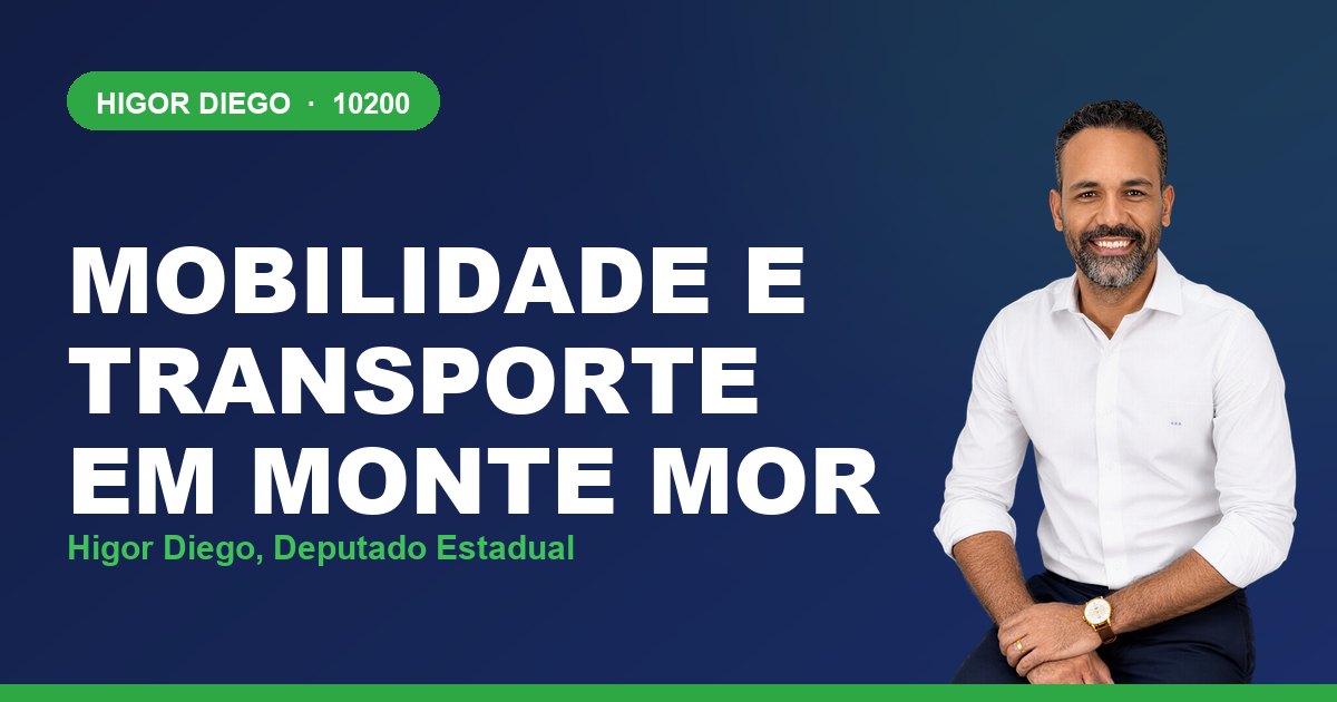 Mobilidade e Transporte em Monte Mor, com Higor Diego, deputado estadual 10200