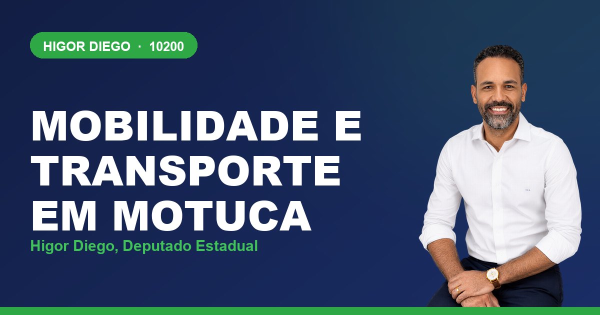 Mobilidade e Transporte em Motuca, com Higor Diego, deputado estadual 10200