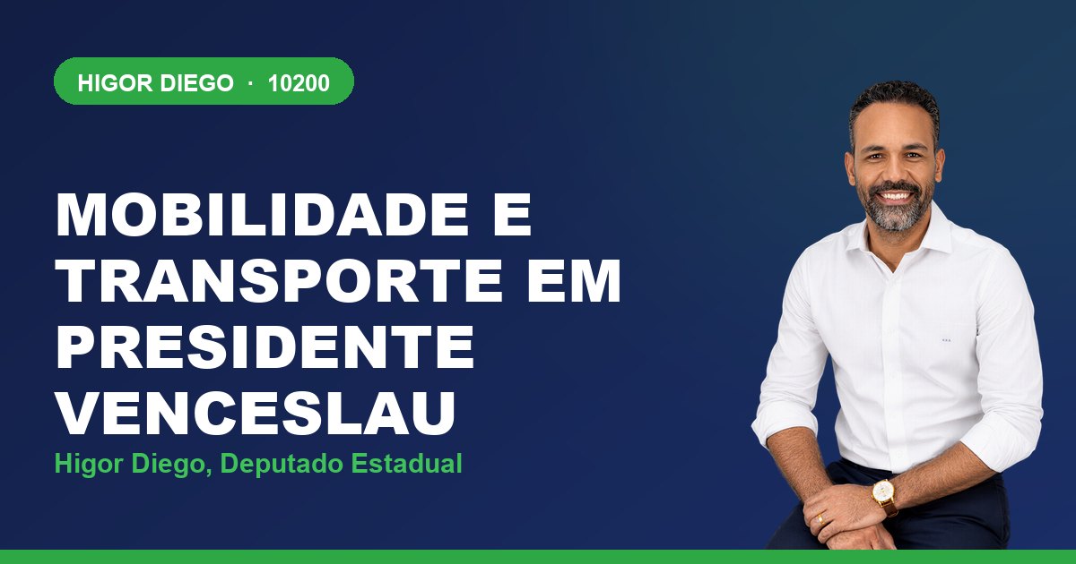 Mobilidade e Transporte em Presidente Venceslau, com Higor Diego, deputado estadual 10200
