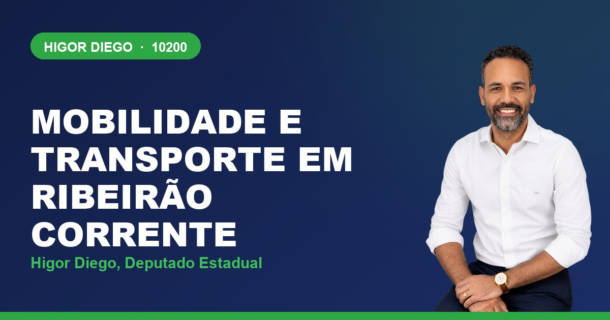 Mobilidade e Transporte em Ribeirão Corrente, com Higor Diego, deputado estadual 10200