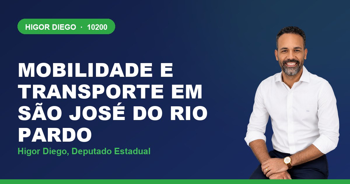 Mobilidade e Transporte em São José do Rio Pardo, com Higor Diego, deputado estadual 10200