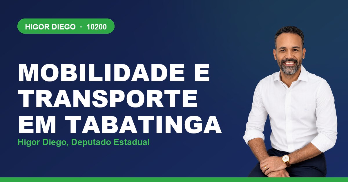 Mobilidade e Transporte em Tabatinga, com Higor Diego, deputado estadual 10200