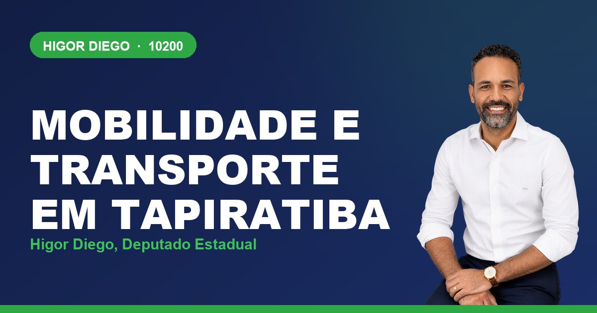 Mobilidade e Transporte em Tapiratiba, com Higor Diego, deputado estadual 10200