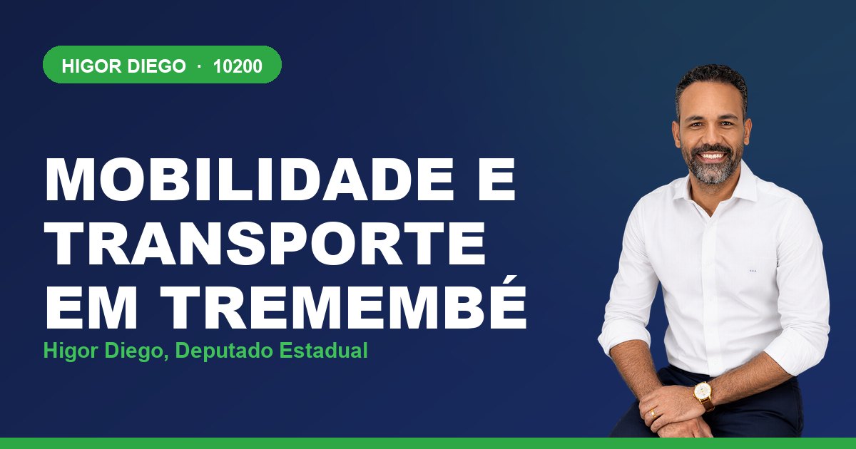 Mobilidade e Transporte em Tremembé, com Higor Diego, deputado estadual 10200
