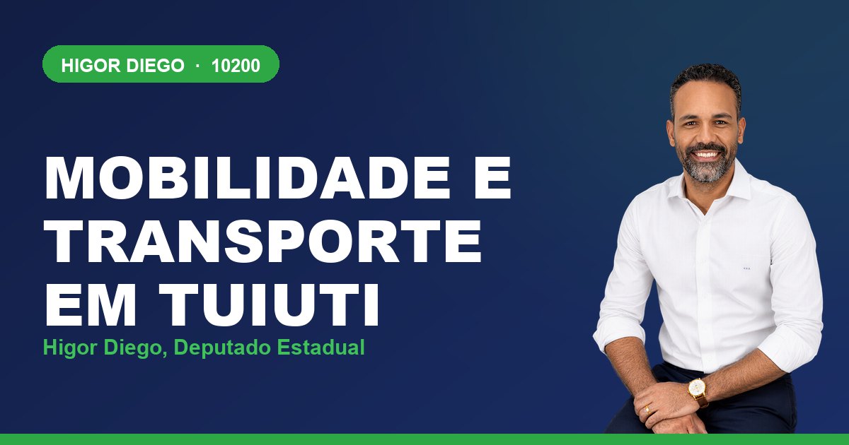 Mobilidade e Transporte em Tuiuti, com Higor Diego, deputado estadual 10200