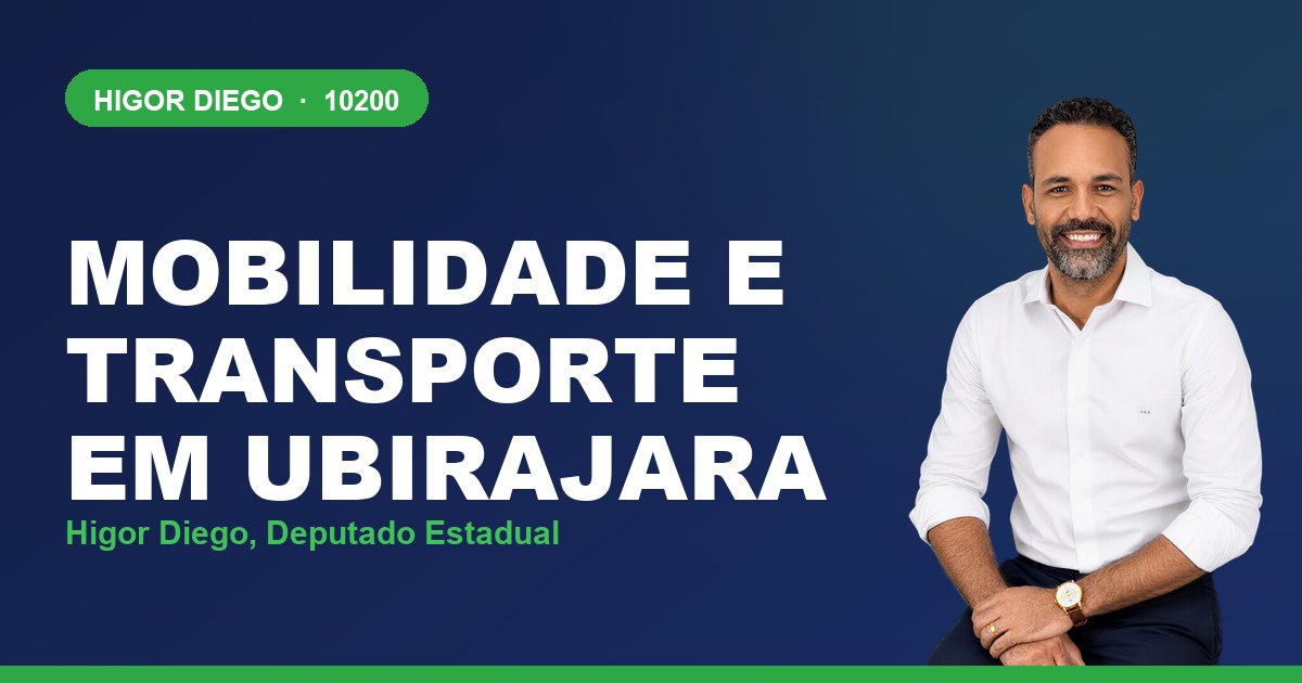 Mobilidade e Transporte em Ubirajara, com Higor Diego, deputado estadual 10200