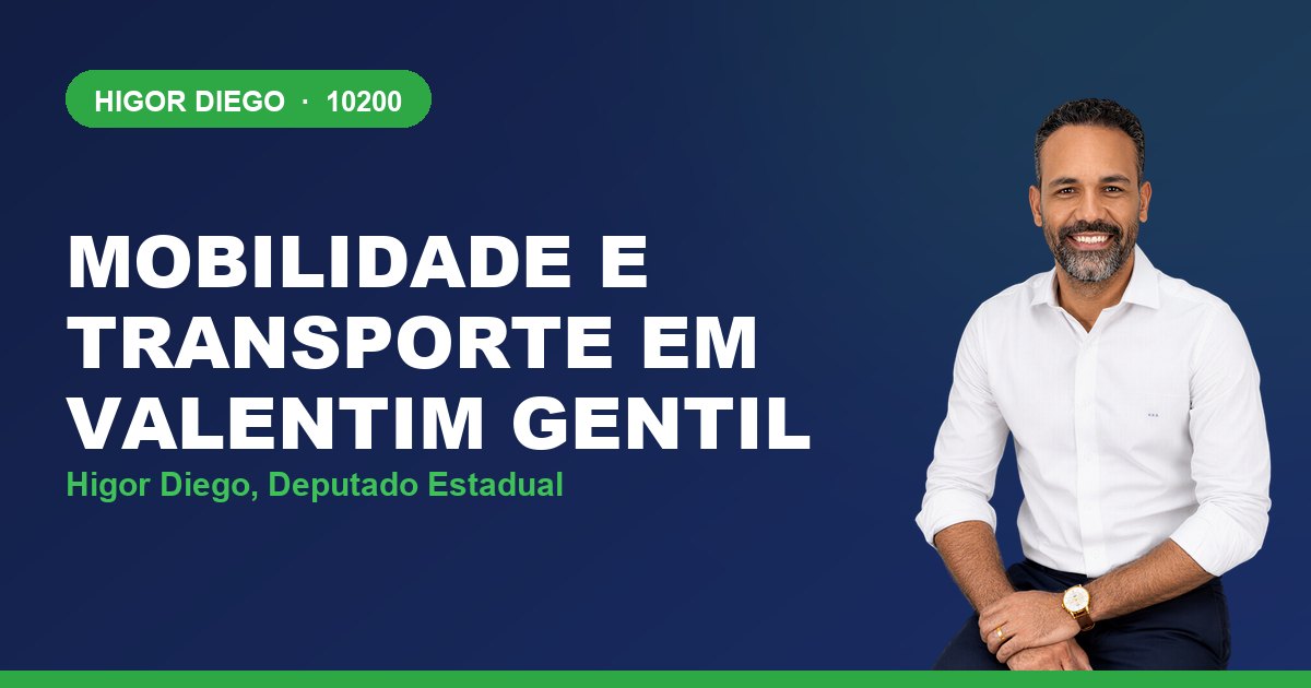 Mobilidade e Transporte em Valentim Gentil, com Higor Diego, deputado estadual 10200