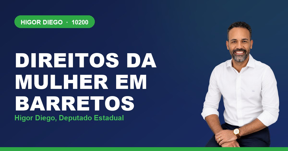 Direitos da Mulher em Barretos, com Higor Diego, deputado estadual 10200