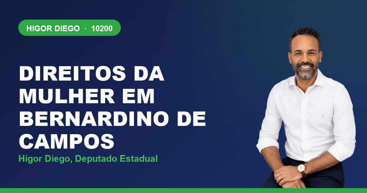 Direitos da Mulher em Bernardino de Campos, com Higor Diego, deputado estadual 10200