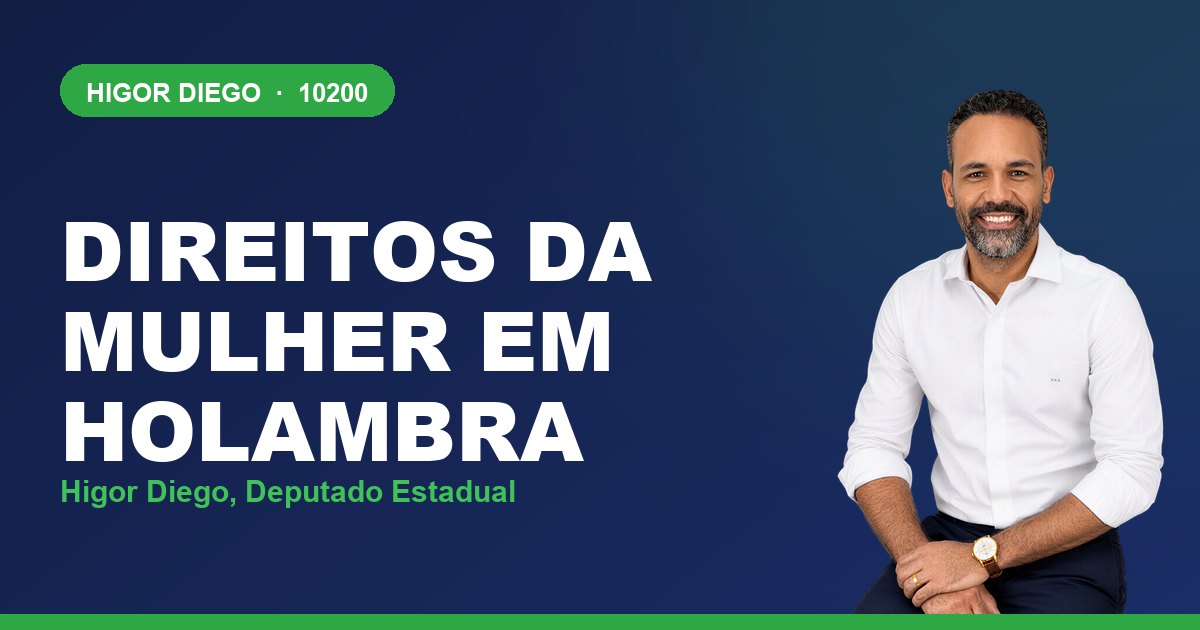 Direitos da Mulher em Holambra, com Higor Diego, deputado estadual 10200