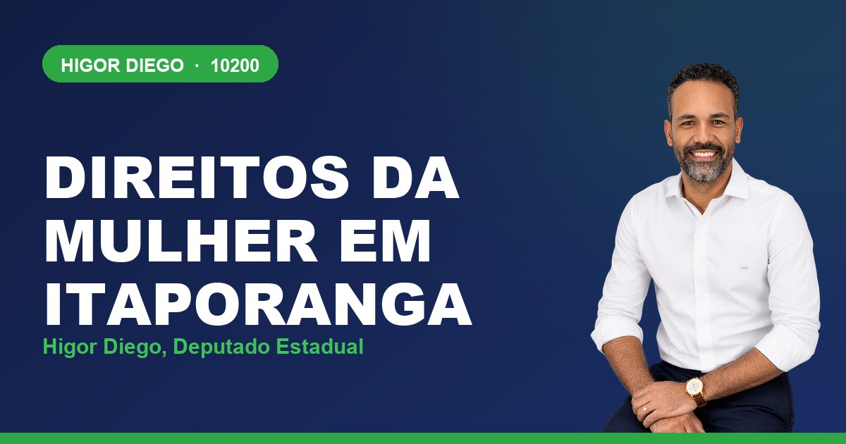 Direitos da Mulher em Itaporanga, com Higor Diego, deputado estadual 10200
