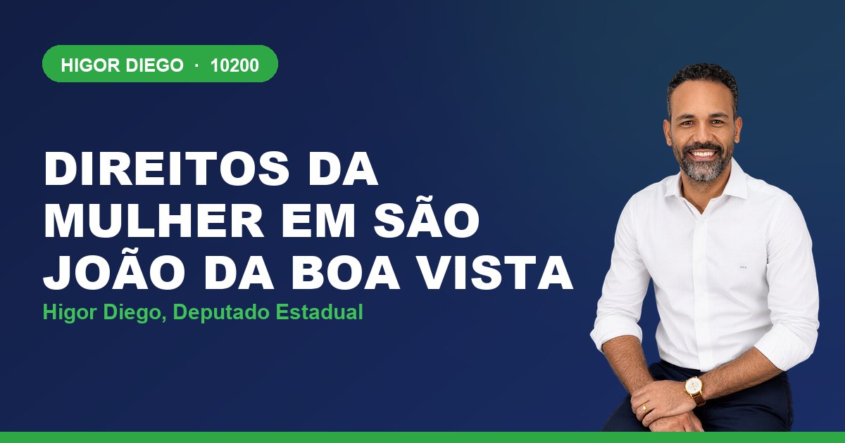 Direitos da Mulher em São João da Boa Vista, com Higor Diego, deputado estadual 10200
