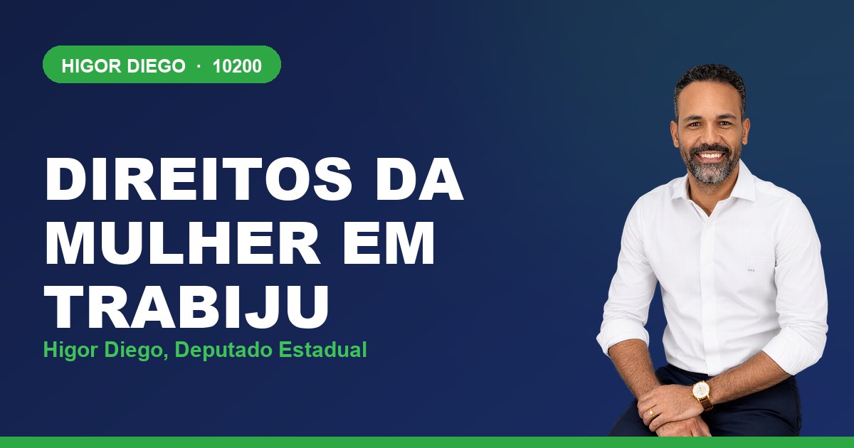 Direitos da Mulher em Trabiju, com Higor Diego, deputado estadual 10200