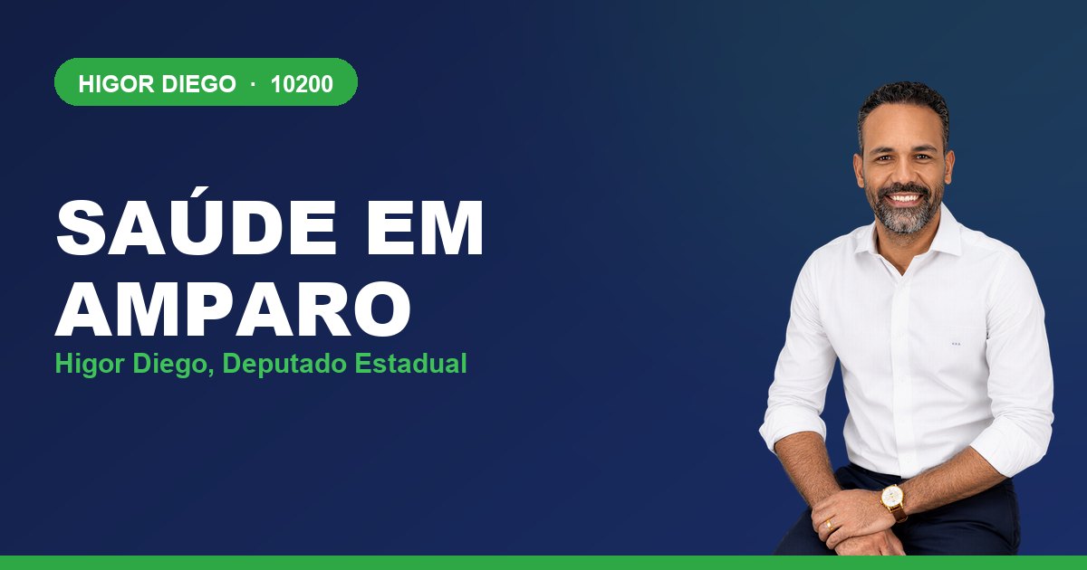 Saúde em Amparo, com Higor Diego, deputado estadual 10200