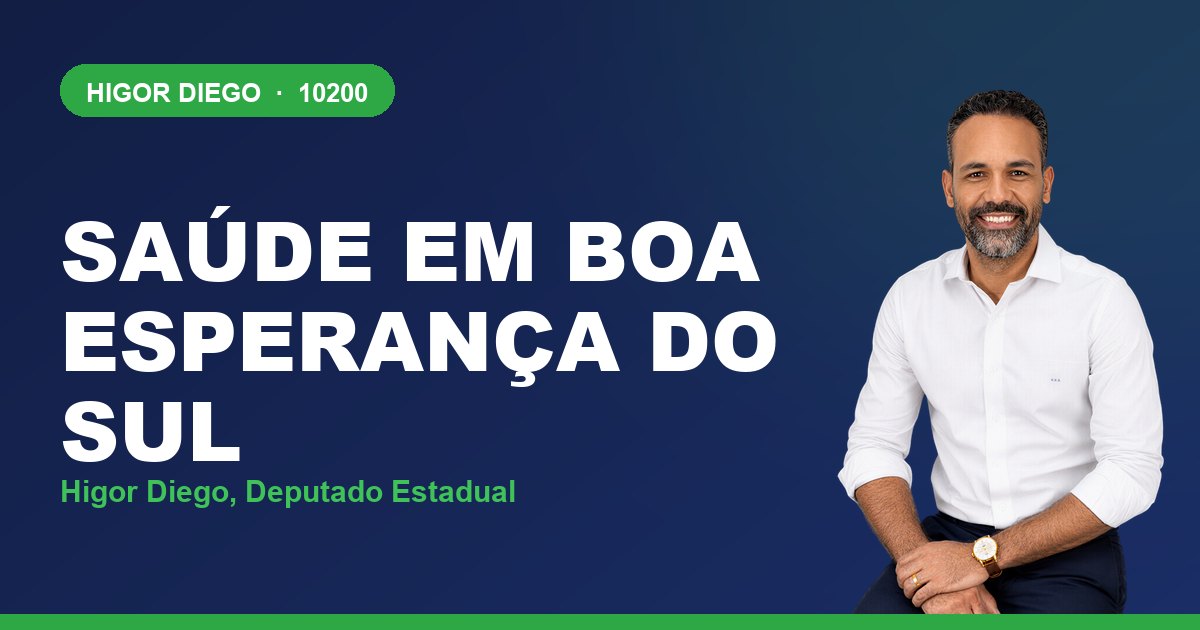 Saúde em Boa Esperança do Sul, com Higor Diego, deputado estadual 10200