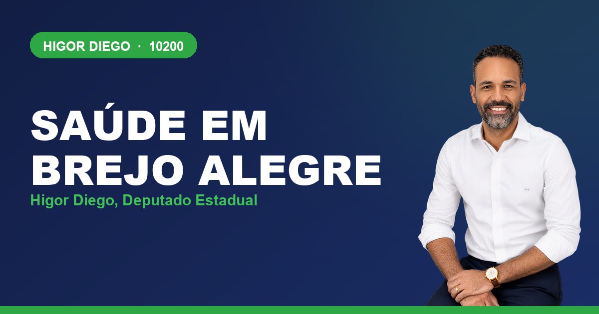 Saúde em Brejo Alegre, com Higor Diego, deputado estadual 10200