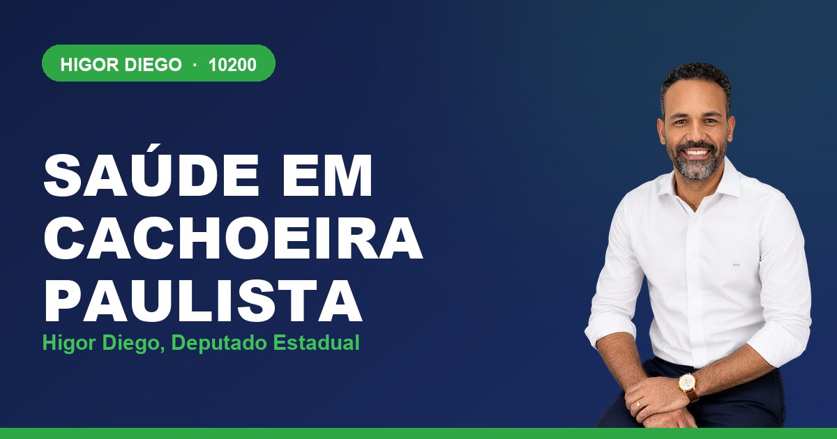 Saúde em Cachoeira Paulista, com Higor Diego, deputado estadual 10200