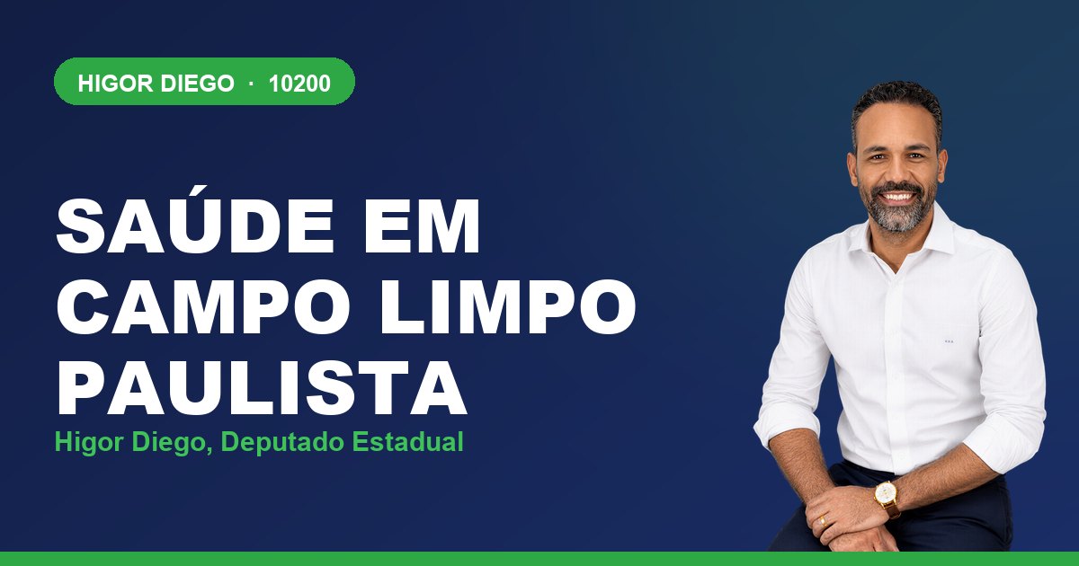Saúde em Campo Limpo Paulista, com Higor Diego, deputado estadual 10200