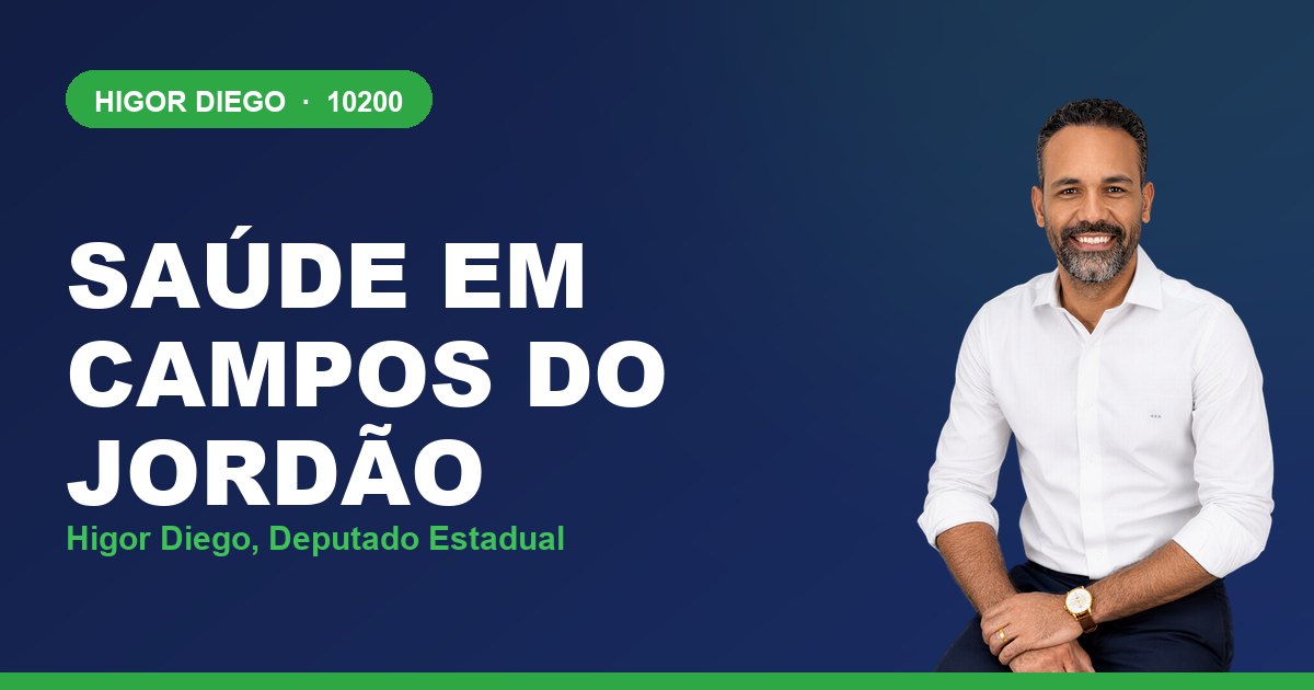 Saúde em Campos do Jordão, com Higor Diego, deputado estadual 10200