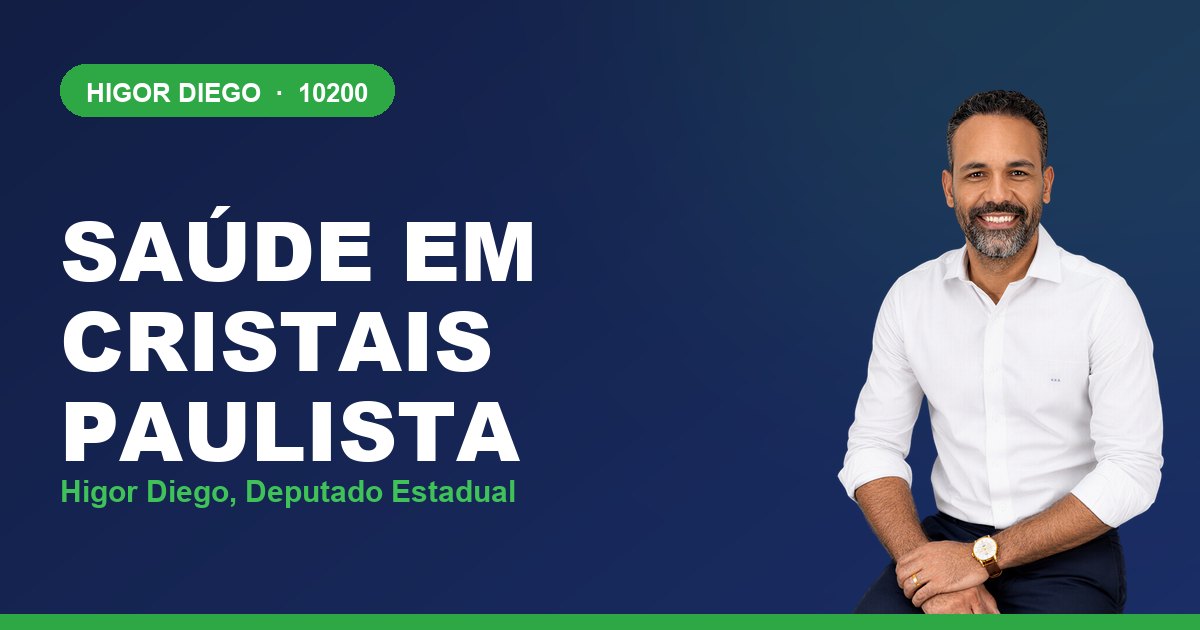 Saúde em Cristais Paulista, com Higor Diego, deputado estadual 10200