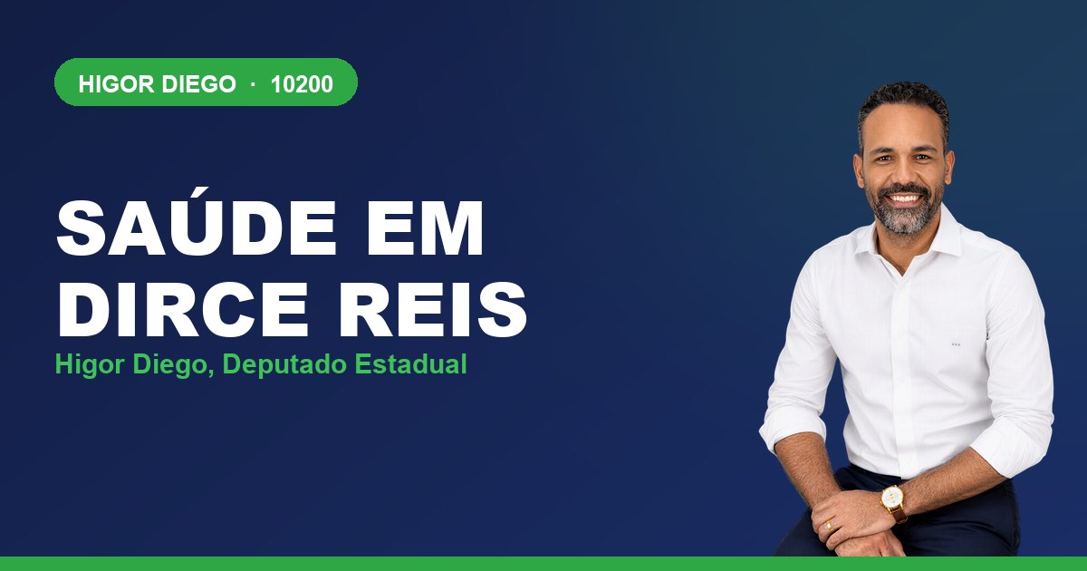 Saúde em Dirce Reis, com Higor Diego, deputado estadual 10200
