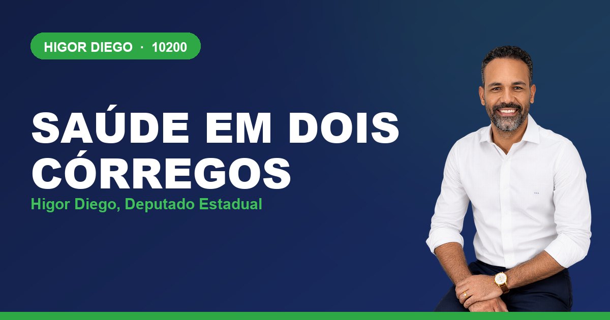 Saúde em Dois Córregos, com Higor Diego, deputado estadual 10200