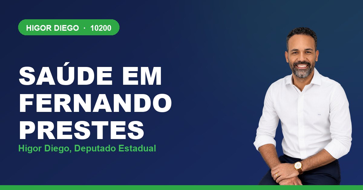 Saúde em Fernando Prestes, com Higor Diego, deputado estadual 10200