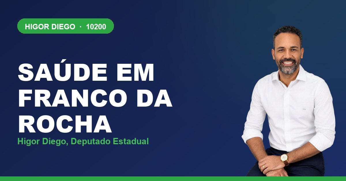 Saúde em Franco da Rocha, com Higor Diego, deputado estadual 10200