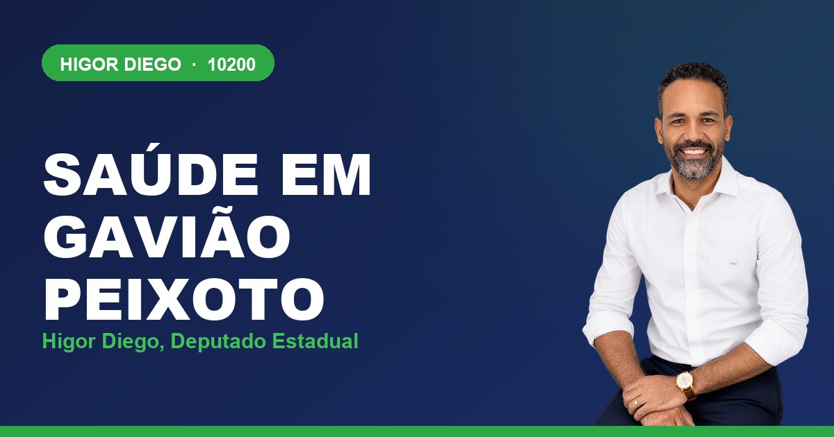 Saúde em Gavião Peixoto, com Higor Diego, deputado estadual 10200