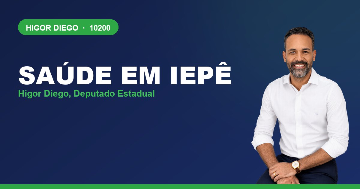 Saúde em Iepê, com Higor Diego, deputado estadual 10200