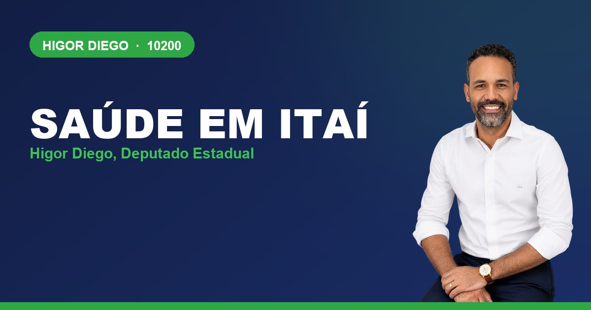 Saúde em Itaí, com Higor Diego, deputado estadual 10200