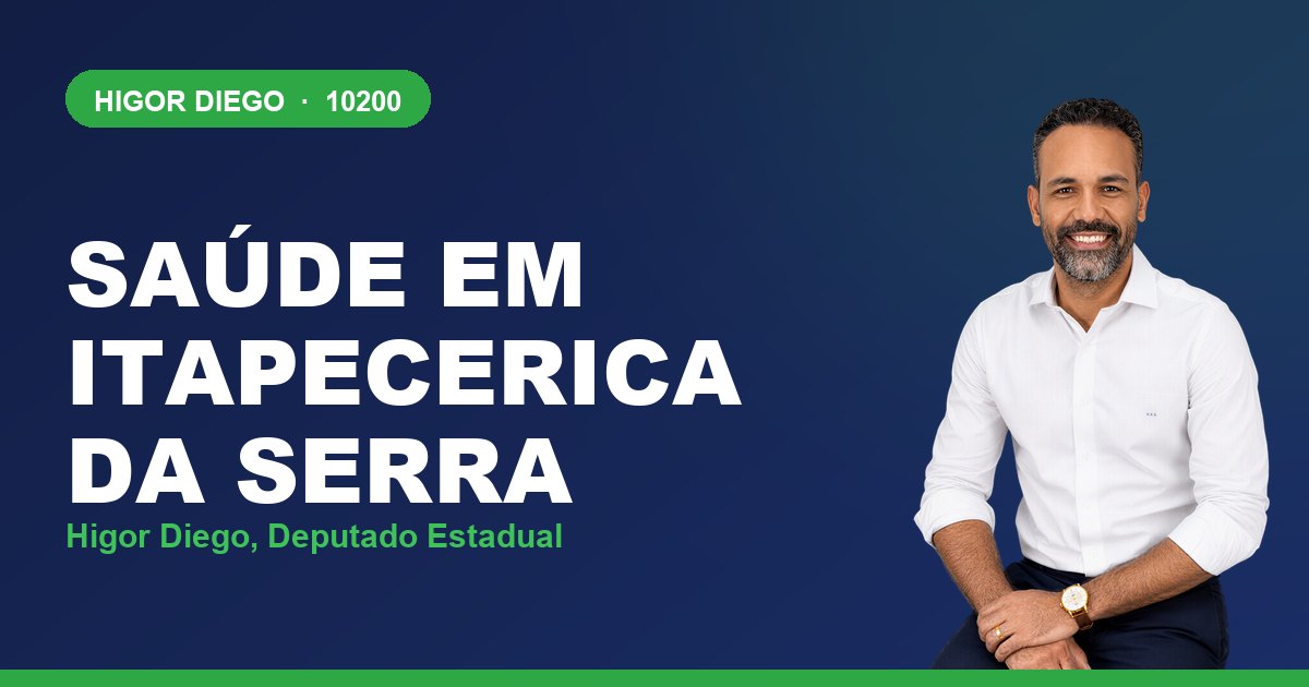 Saúde em Itapecerica da Serra, com Higor Diego, deputado estadual 10200