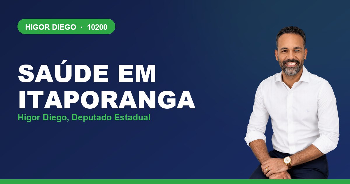 Saúde em Itaporanga, com Higor Diego, deputado estadual 10200