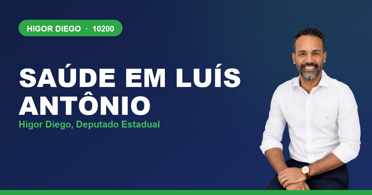 Saúde em Luís Antônio, com Higor Diego, deputado estadual 10200