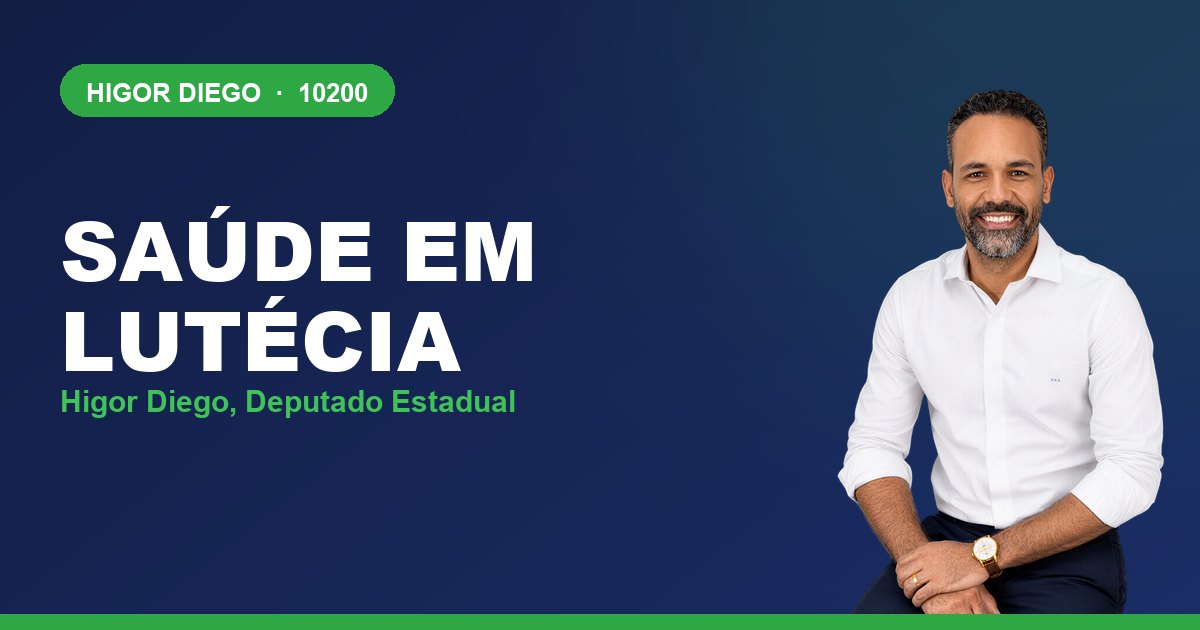 Saúde em Lutécia, com Higor Diego, deputado estadual 10200