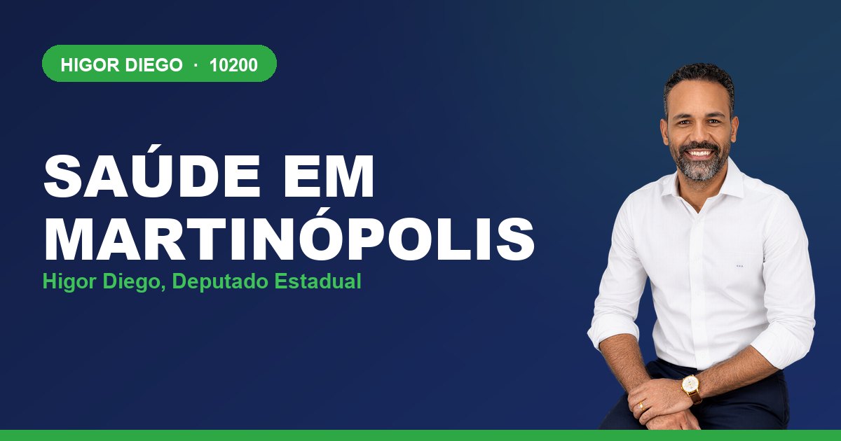 Saúde em Martinópolis, com Higor Diego, deputado estadual 10200
