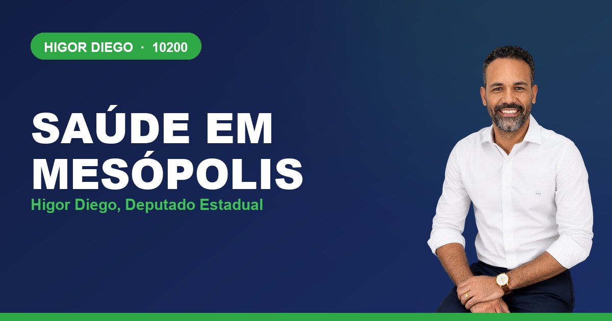 Saúde em Mesópolis, com Higor Diego, deputado estadual 10200