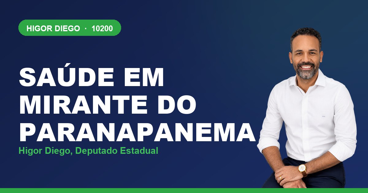 Saúde em Mirante do Paranapanema, com Higor Diego, deputado estadual 10200