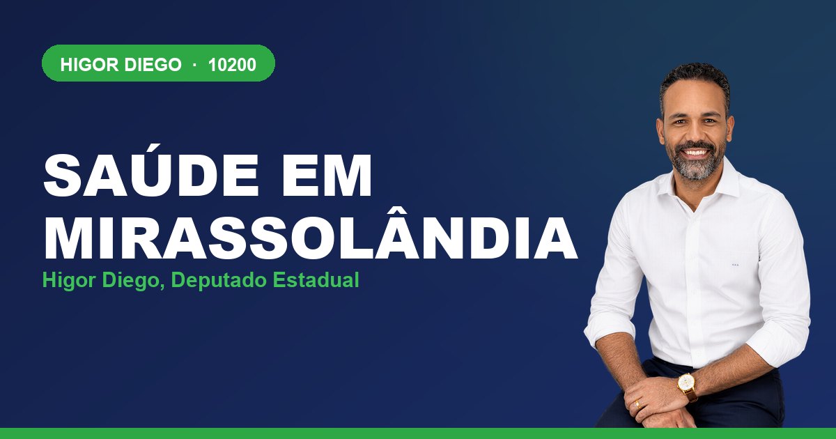 Saúde em Mirassolândia, com Higor Diego, deputado estadual 10200