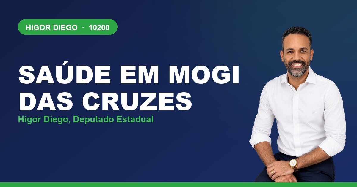 Saúde em Mogi das Cruzes, com Higor Diego, deputado estadual 10200